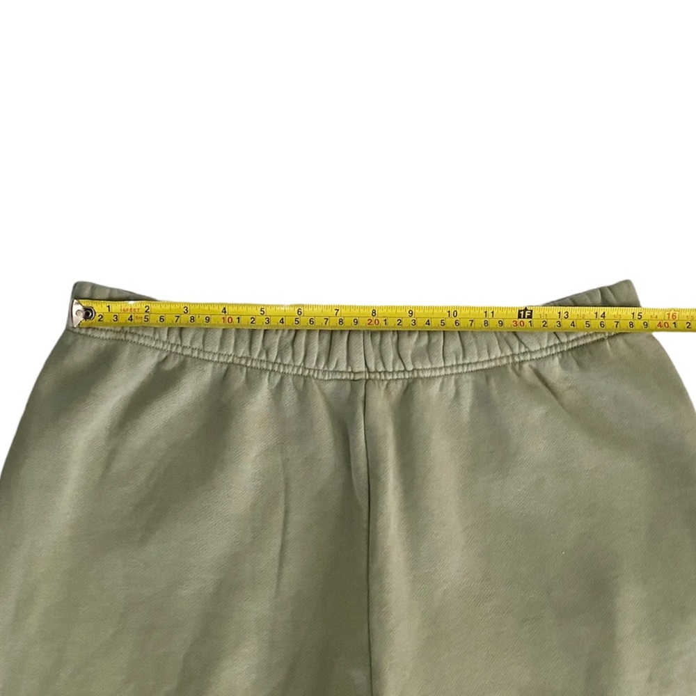 Aritzia TNA Cozy Fleece Boyfriend Sweatpant  Pull-On Joggers Sage Green 1X - Picture 9 of 11